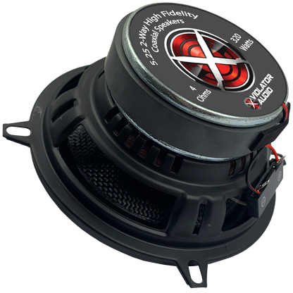 Violator Audio VA-5252 5.25" Coaxial Speakers (pair)
