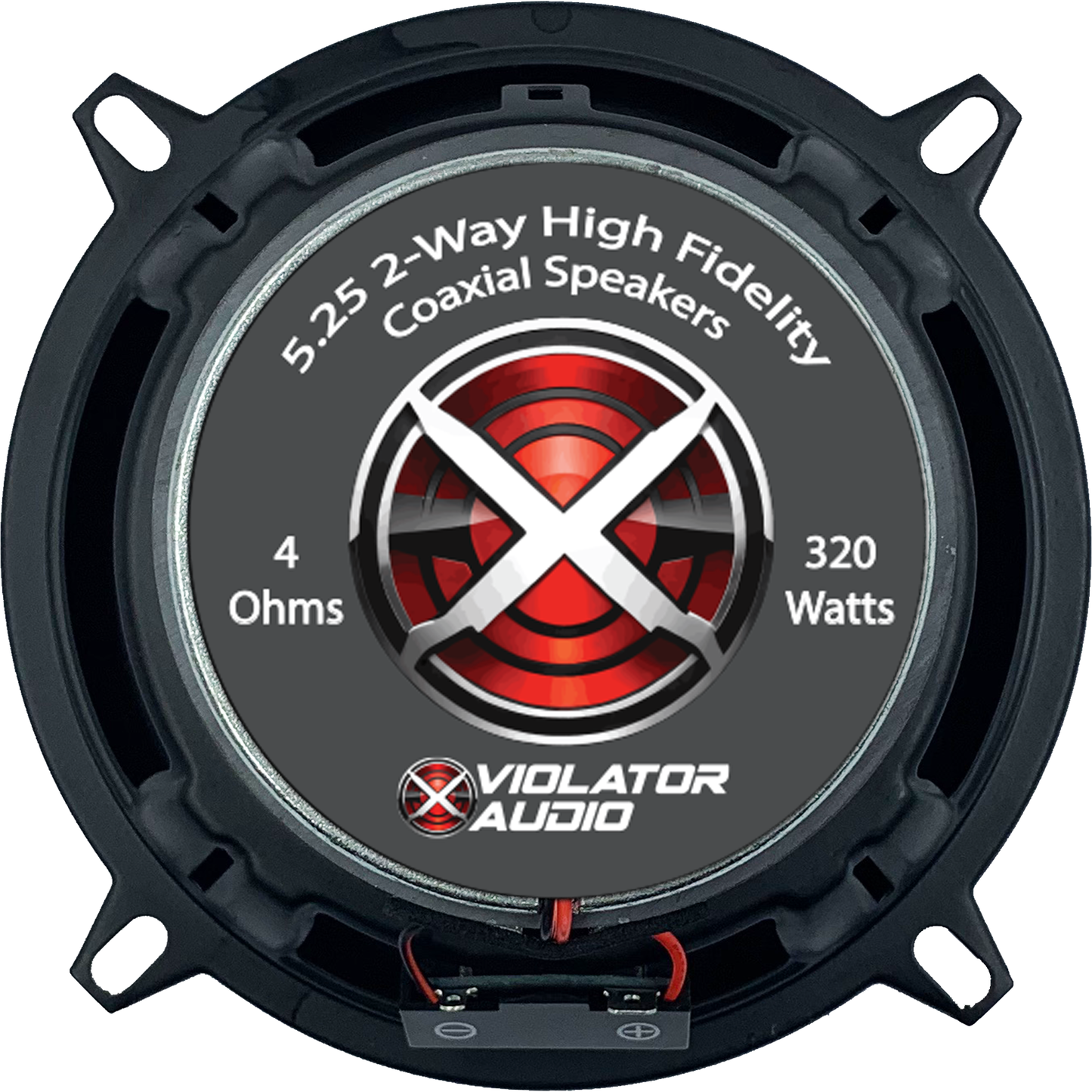 Violator Audio VA-5252 5.25" Coaxial Speakers (pair)