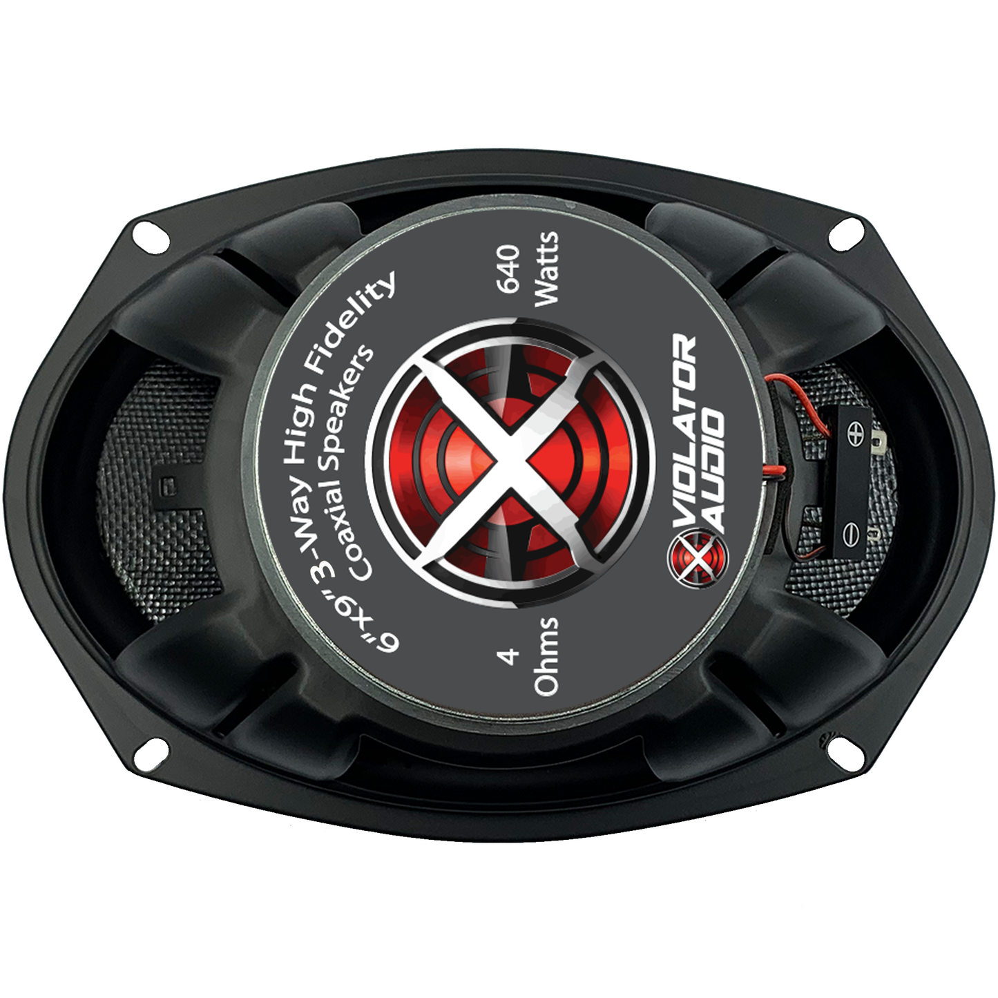 Violator Audio VA-693 6"x9" Coaxial Speakers (pair)