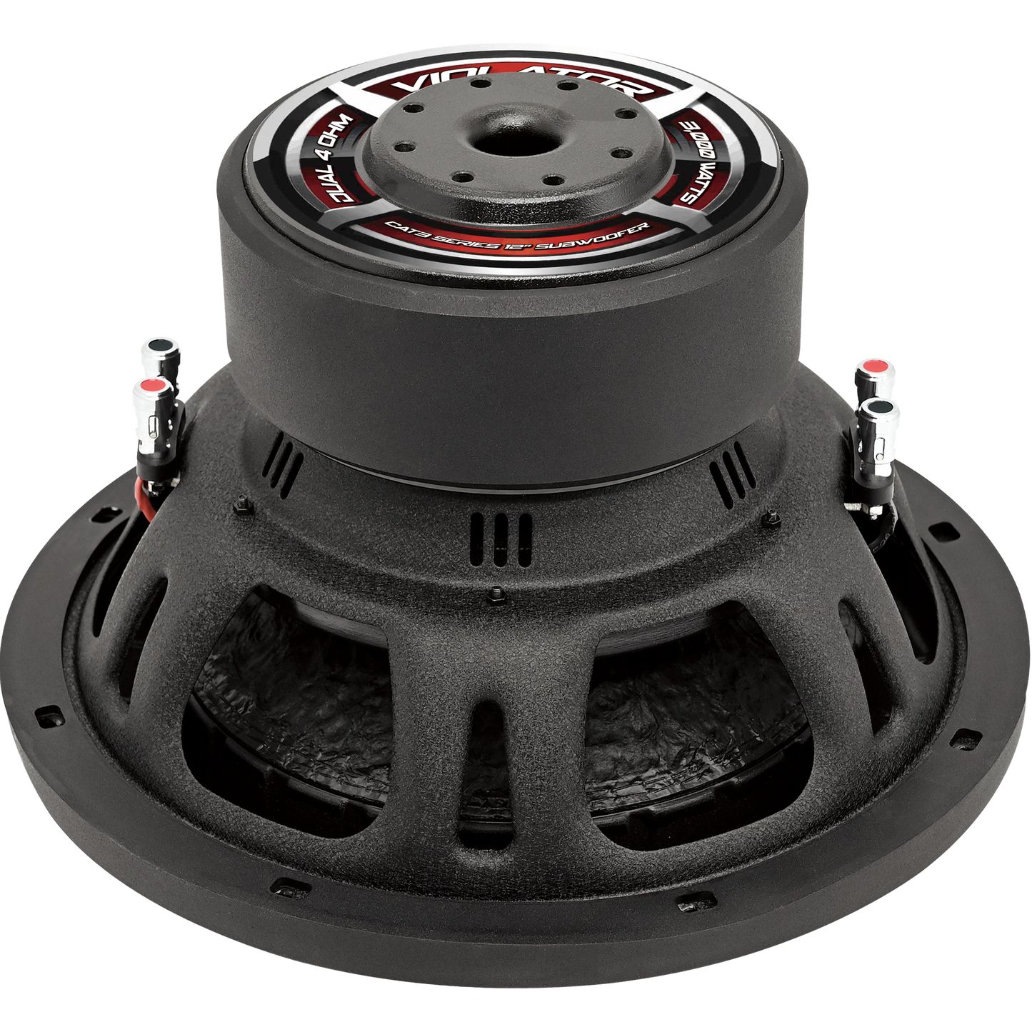 Violator Audio CATegory 3 Series 12" Subwoofer Dual 4 Ohm