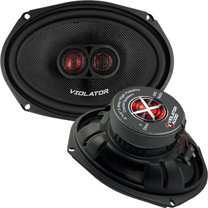 Violator Audio VA-693 6"x9" Coaxial Speakers (pair)