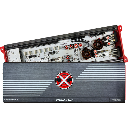 Violator Audio VA3600.4 3,600 Watt 4-Channel Amplifier